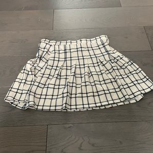 Plaid skirt